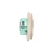 Toma de corriente doble con toma de tierra, completa, 230V, beige