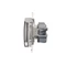 Toma de corriente para versión IP44 con persiana. para múltiples cuadros (módulo) 16A 250V trampilla trans. Blanco