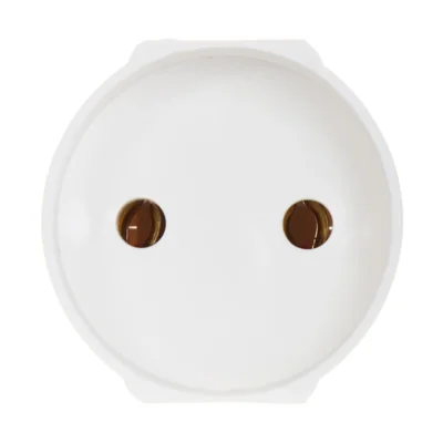 Toma de corriente portátil individual 16A 250V, extraíble, 2 polos