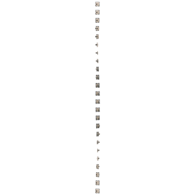 Toma de ordenador individual RJ45 categoría 6, apantallada, con cubierta antipolvo (módulo) color crema