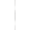 Toma de ordenador individual RJ45 categoría 6 con guardapolvo (módulo) blanco