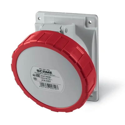 Toma de panel 3P+N+T 32A, IP67