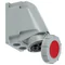 Toma fija IP67 sin inductancia 63A 400V 3P+N+Z