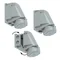 Toma fija IP67 sin inductancia 63A 400V 3P+N+Z