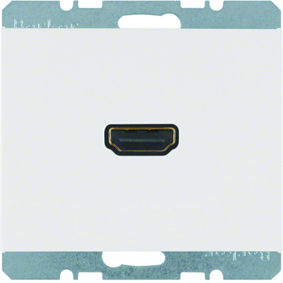 Toma HDMI - Blanco brillante