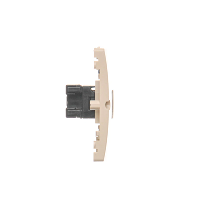 Toma ordenador SIMON BASIC RJ45 categoría 5e + toma (módulo) teléfono RJ11 beige