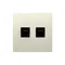 Toma ordenador SIMON BASIC RJ45 categoría 5e + toma (módulo) teléfono RJ11 beige