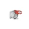 Toma panel recto 32A 5p IP44