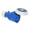 Toma portátil TWIST IP67 32A 230V 2P+Z