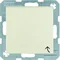 Toma SCHUKO B.SQUARE/S.1 con tapa crema brillo