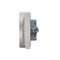Toma Schuko con doble persiana, 16A, 250V, terminales de tornillo, blanco
