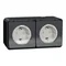 Toma schuko MUREVA STYL IP55 2P+PE doble antracita