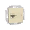 Toma telefónica individual RJ11 (módulo) beige