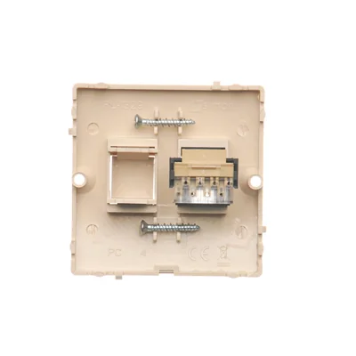 Toma telefónica RJ11 (módulo) beige