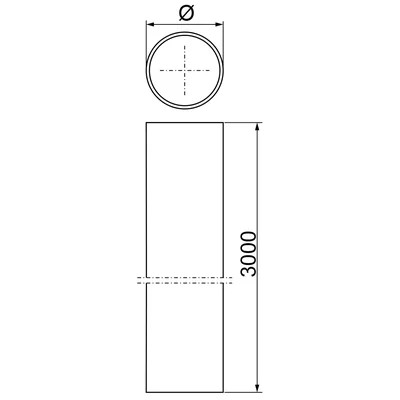 Тонкостінна труба RU25x1.2/3F, товщина листа - 1.20 мм
