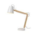 TONY Schreibtischlampe E14 L41 H14 H69cm Weiß
