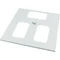 Top cover for XF bays, IP55, S=800, G=800