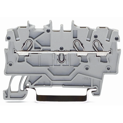 TOPJOBS 3-wire terminal block 1.0mm² grey