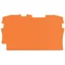 TOPJOBS end plate orange 25pcs.