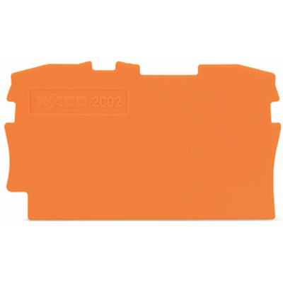 TOPJOBS plaque d'extrémité orange 25pcs.