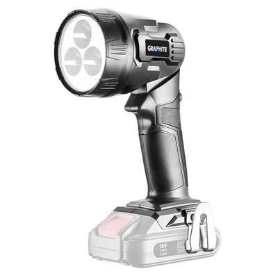 Torcia ricaricabile Energy+ 18V agli ioni di litio, senza batteria