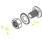 Tornillo cabeza seta SGM6x10