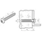Tornillo para hormigón, SBOM6x60