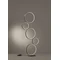 Торшер Rondo 115cm 36W 3000K 4700lm LED вбудований IP20 чорний