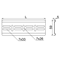 Торцева пластина оцинкована довжиною 146 мм