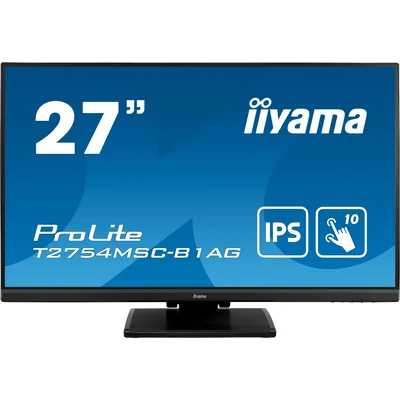 Touchscreen monitor iiyama ProLite T2754MSC-B1AG 27" IPS, FullHD, Anti-reflective, VGA, HDMI, Capacitive