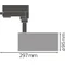 Track Light Fixture TRACKLIGHT SPOT D95 55W 4000K 90RA NFL WT