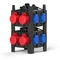 Tragbare Kunststoff-Schalttafeln der Serie „NYSA“ 8M WE:32/5 2*16/5*2C 2GS*2C IP44