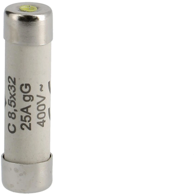 Träge Sicherung C 8,5x32 25A AC 400V gG