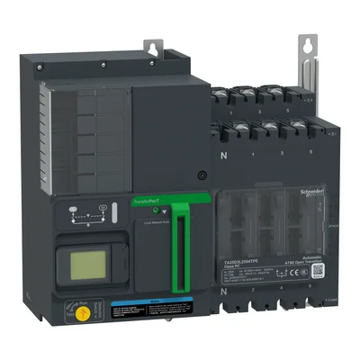 TransferPacT Active Automatic, 250A, 400V, 3P, LCD, taglia 250A