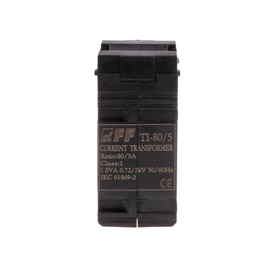 Transformador de corriente 80/5A Ø22 clase 05