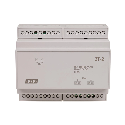 Transformer power supply with pulse stabilizer 12V DC