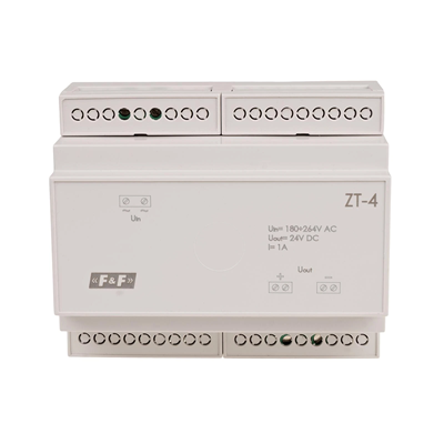 Transformer power supply with pulse stabilizer ZT-4
