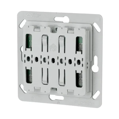 Transmetteur sans fil 55x55mm pour double clé avec LED, CTAA-02/04-LED