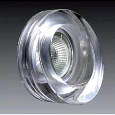Transparent halogen luminaire