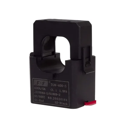 Trasformatore di corrente miniaturizzato a nucleo diviso 400-5A classe 1