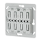 Trasmettitore wireless 55x55mm per chiave quadrupla, CTAA-04/04