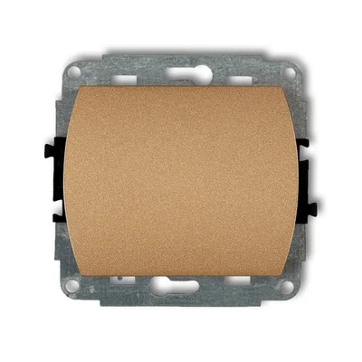 TREND Single Pole Switch Mechanism Gold Metallic