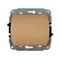 TREND Single Pole Switch Mechanism Gold Metallic