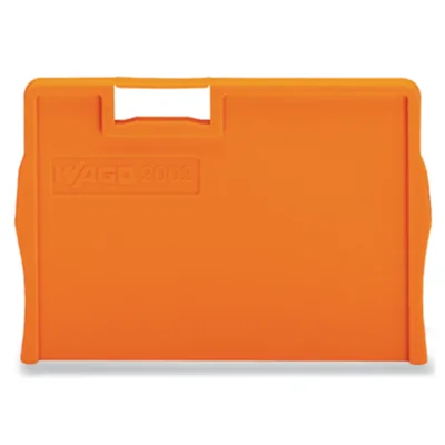 Trennwand, 2 mm dick, vorstehend, orange 2002-1294