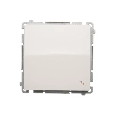 Treppenschalter (Modul) 10A 250V Schraubklemmen weiß
