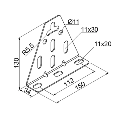 Triangular handle, UT