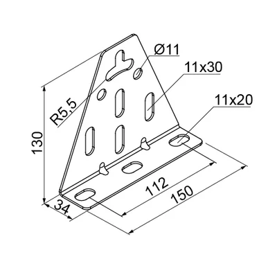 Triangular handle, UT