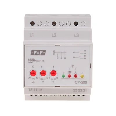 Трифазне реле напруги СР-500 без N