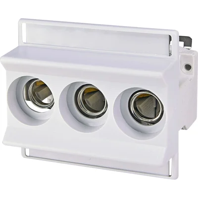 Тримач запобіжника 3Р D01N/3 E14 - на рейку TH 35