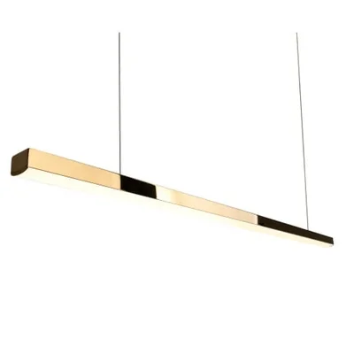TRIO Lampa wisząca 12W 733lm 3000K złota